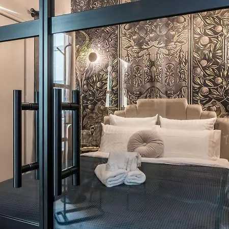 Hotel Sophie - Le Mucha - King Size Bed - Ac Paris